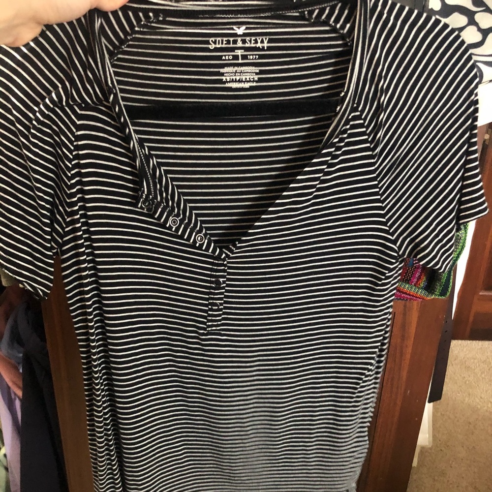 Super cozy striped top